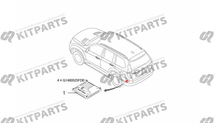 Электронный дифференциальный замок Haval