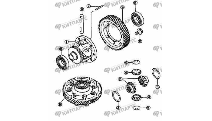 Дифференциал BYD F3 (F3R)